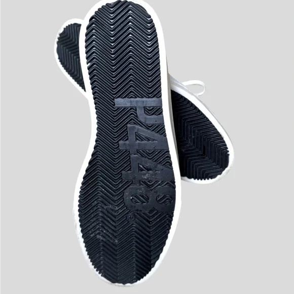 P448 Bali Sneakers Silver and White size 39 - Picture 4 of 8